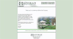 Desktop Screenshot of huffmanroof.com